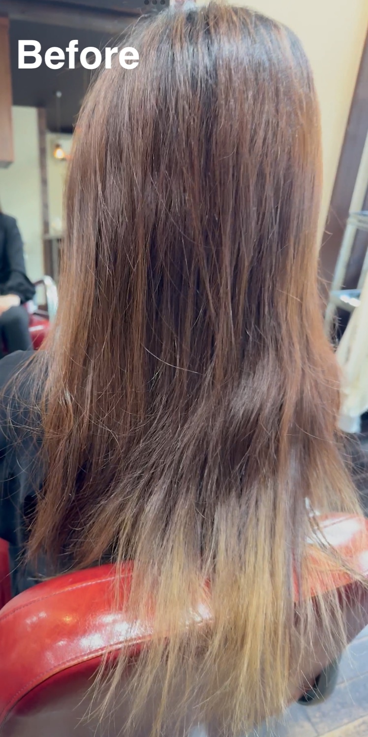 メテオトリートメントカラー｜松本市の髪質改善サロン uni hair